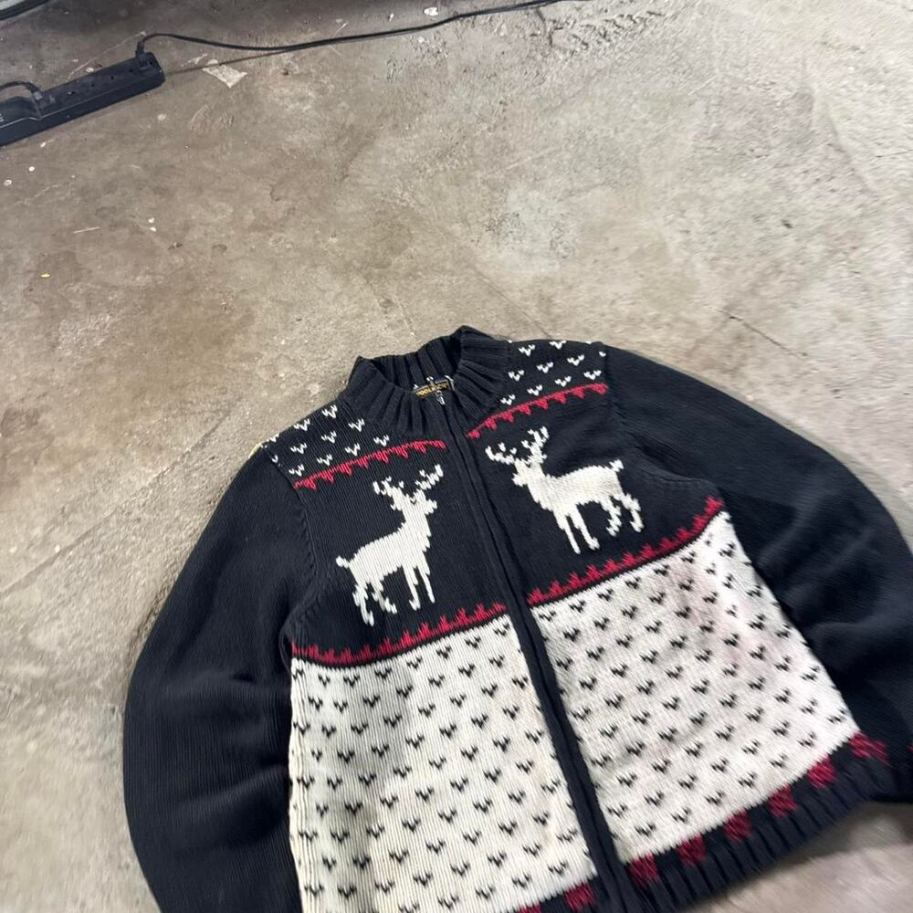 Vintage Woolrich Zip Up Sweater - Picture 5 of 8